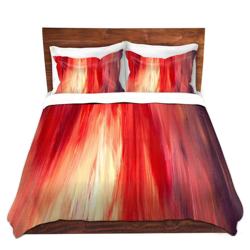 Ensemble de housse de couette irradié, 1 housse simple + 1 taie standard
