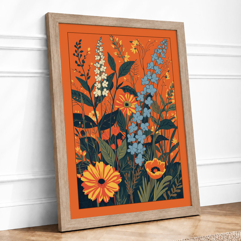 Study Botanical - Framed Print, Oak, A4 - 29.7 x 21.0 cm