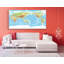 Contours Map - Wrapped Canvas Painting-146032693