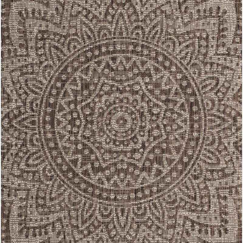 Tapis d'intérieur / extérieur Amedee Performance, Rond 3 pi