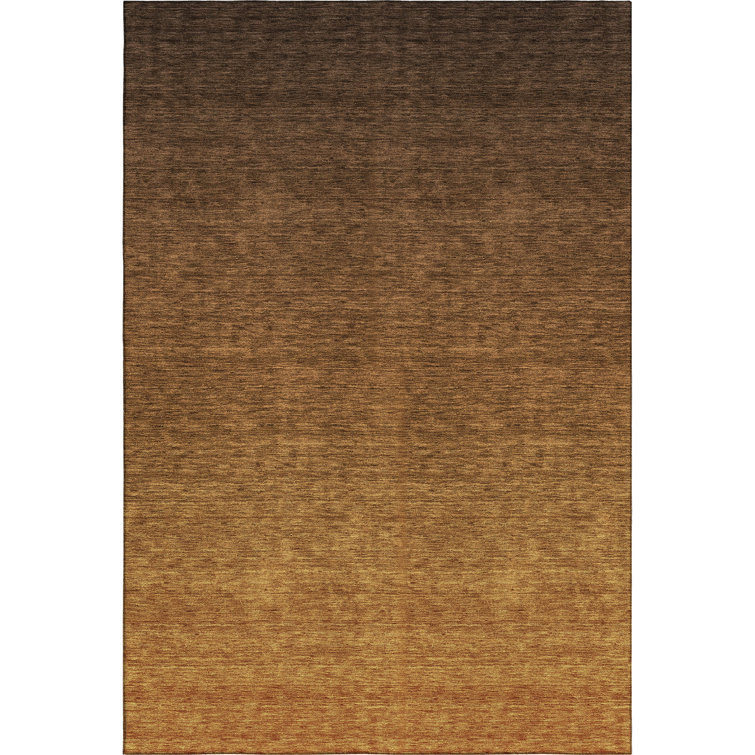 Premium Machine Washable Prisco Chocolate Rug