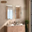 Miroir de meuble-lavabo de salle de bain pour miroir rectangulaire au-dessus de l'évier