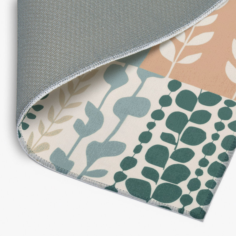 Tapis intérieur et extérieur Misty Greens, Rectangulaire 3 pi x 5 pi