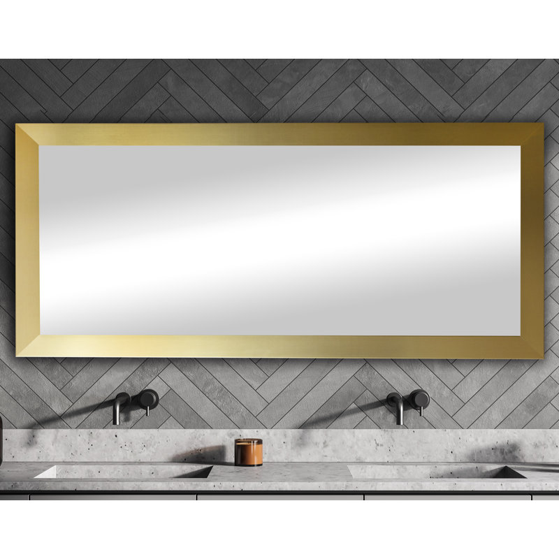 Mirror, 33" x 56", Gold