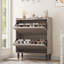 16 Pair Flip Down Shoe Storage