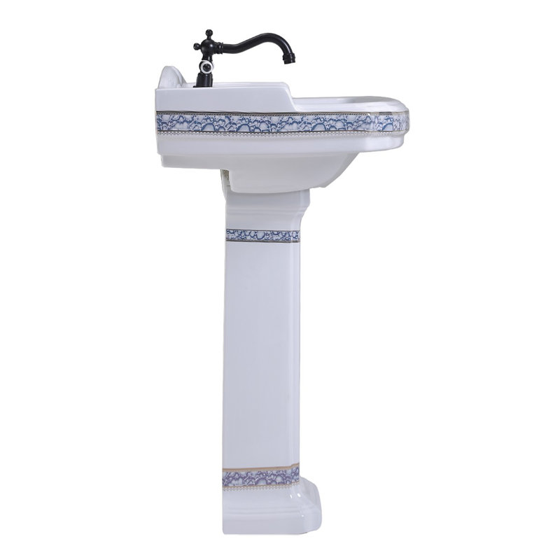 The Renovators Supply Inc. 22.88'' White Porcelain Rectangular Bathroom Sink with Overflow