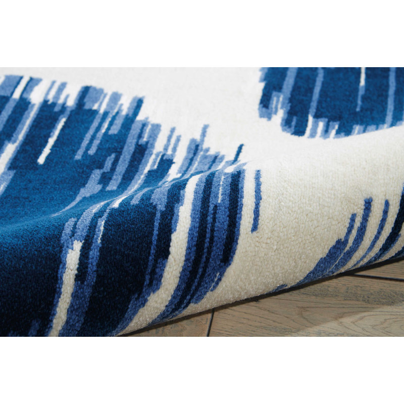 Tapis bleu Cannes, Rectangle 7 pi 9 po x 9 pi 9 po