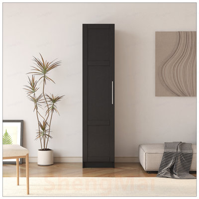 Armoire de rangement murale empilable avec tablettes et portes mobiles, parfaite pour une utilisation organisée et efficace de l'espace
