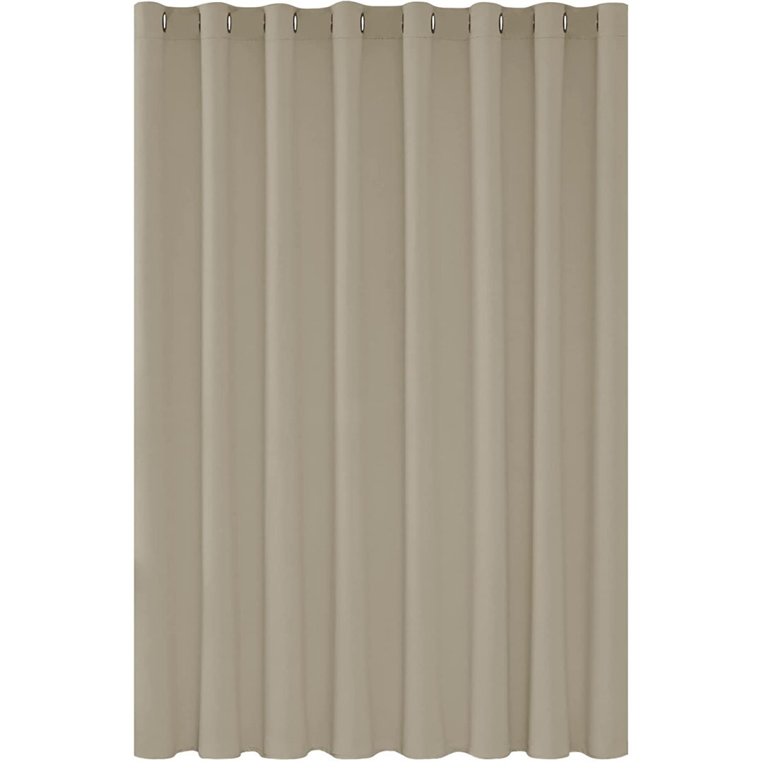 Deconovo Eyeletout Noiseuction Door Curtain Thermal Curtain Wide Width Curtain For Door 1 Panel