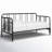Cassady Iron Daybed with Spindle Detailing-68740459