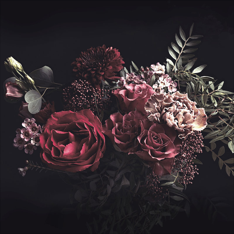 Baroque Flowers III GLA2269 - Print