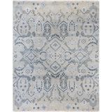 Overdyed One-of-a-Kind 8' 1" X 10' 2" Hand Knotted Area Rug