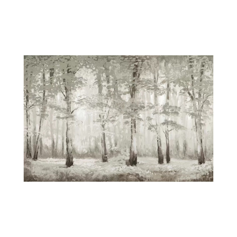 Misty Woodland Glow by Michael Marcon - Wrapped Canvas Print, 101.6 cm H x 66.04 cm W x 1.91 cm D