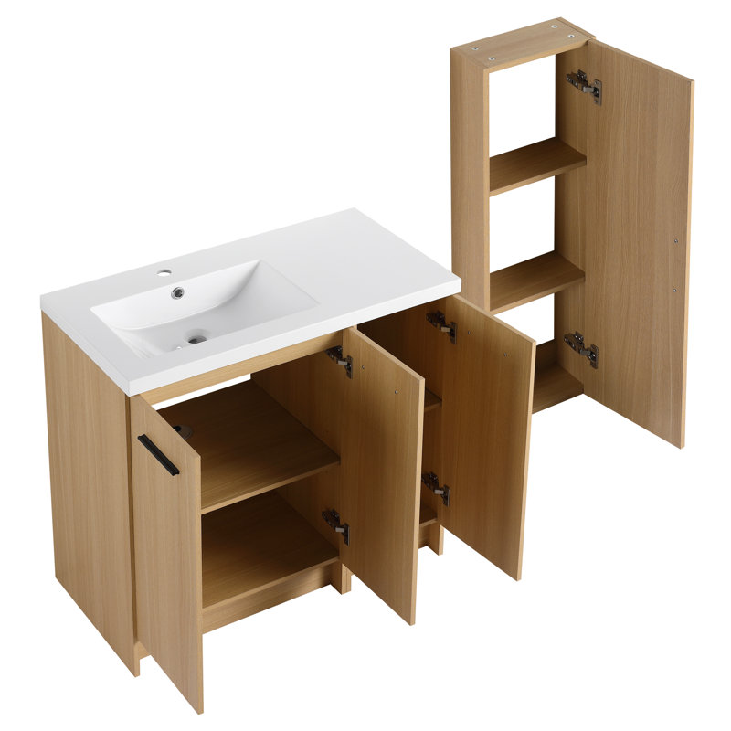 Ensemble de meuble-lavabo moderne 36 po avec rangement Arden