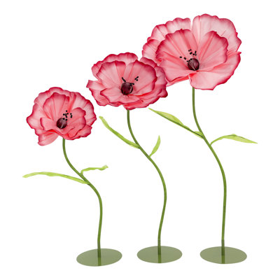Artificial Corn Poppy Flower For Wedding Decoration, Birthday Party