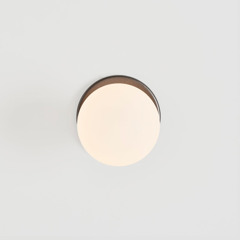 Lochan 1 - Light Flush Mounted Sconce, Graphite