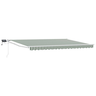 VidaXL Polyester Cover Retractable Patio Awning