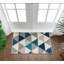 Rivka Power Loom Blue/Grey/Cream Rug-26164150
