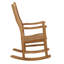 Chaise berçante en teck Ouellette