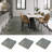12" x 12" Wood Interlocking Deck Tile in Green Gray