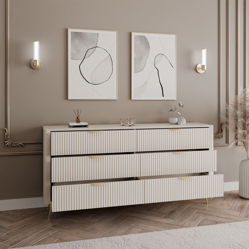 163cm Sideboard, Beige