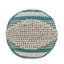 Repose-pieds cylindrique en tissu, repose-pieds