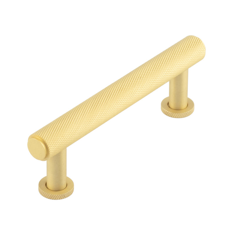 Piccadilly AB 9 5/8cm centre Bar Handle, Satin Brass