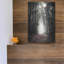 «Path In The Woods» par Susan Ball, art mural en métal-73101656