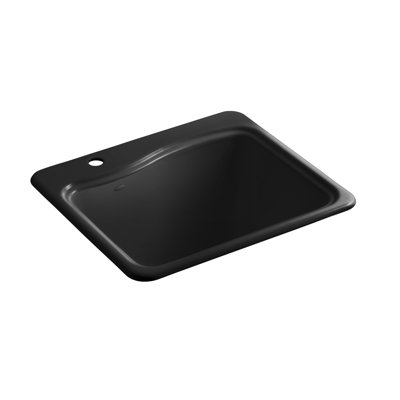 River Falls Metal Rectangular Drop-In Bathroom Sink