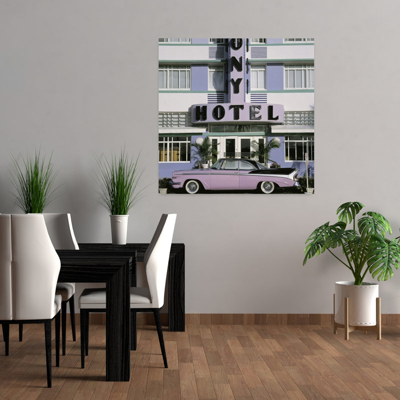 Classic Car Colony Hotel Miami Beach, H 36 po x l 36 po