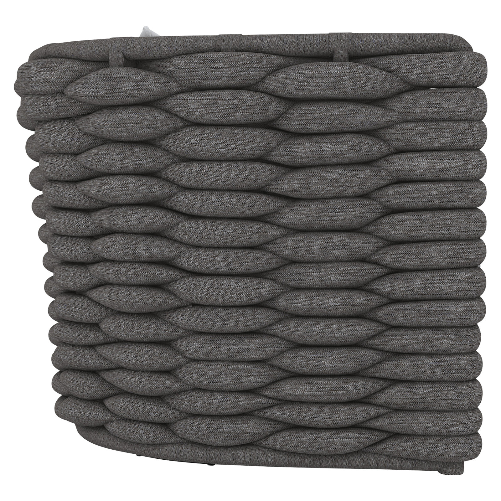Bernhardt Wailea Outdoor Swivel Chair, Dark Gray