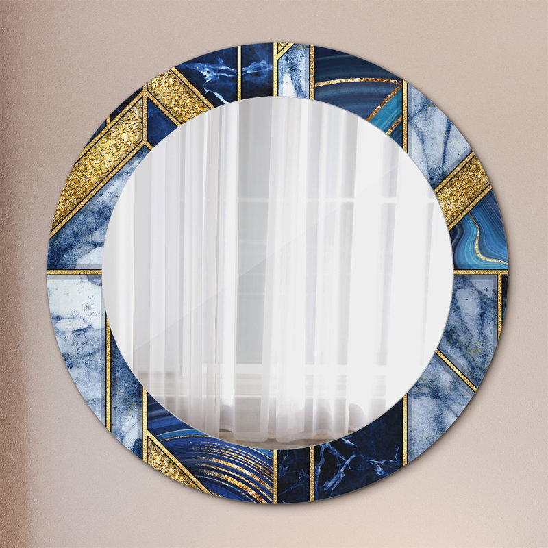 Huldar Glass Flat Wall Mirror