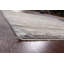 Tapis gris en laine noué à la main de conception unique 4 pi 9 po x 5 pi 8 po New Age