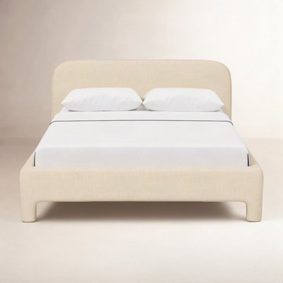 Emmie Platform Bed In Solaz Denim