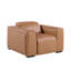 Ensemble de canapé inclinable électrique en cuir fleur Cinaed-110403316