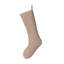 Cabin Cozy Linen Stocking