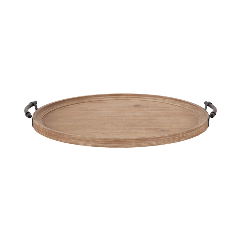 Grand plateau repose-pieds rond