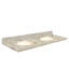 Plateau de salle de bain double 61 po meuble-lavabo-19286712-19286714-19286727