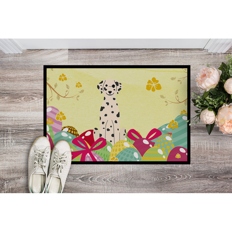 Saroyan Non-Slip Easter Outdoor Doormat, 18"W X 27"L