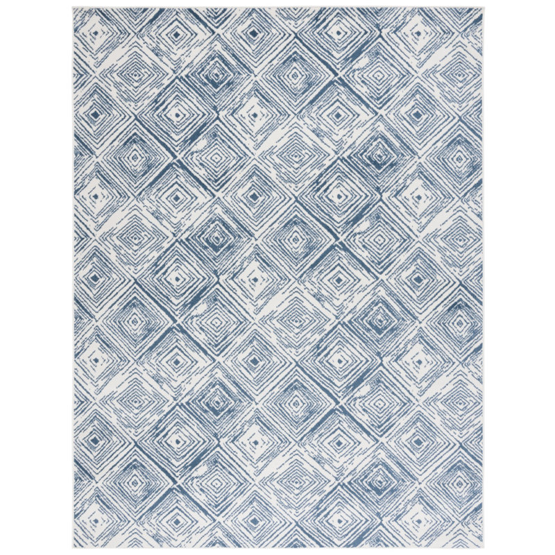 Pyramid Performance Geometric Rug, Rectangle 8' x 10'