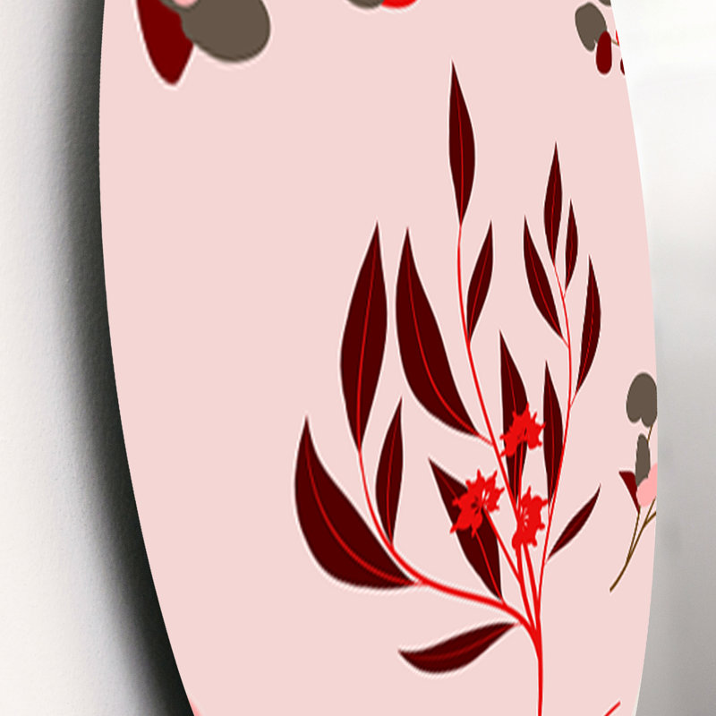 Plants & Flowers Wall Decor on Metal
