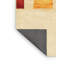Tapis contemporain beige / rouge / brun-842128407
