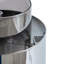 Mcglone 1 - Light Silver Cylinder Pendant