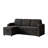Sylvanis Convertible Sleeper Sofa with Reversible Chaise-1312105185