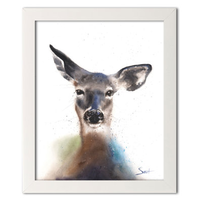 Aquarelle cerf
