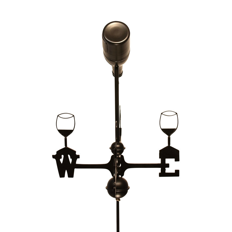 Girouette bouteille de vin