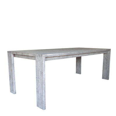 Extendable Teak Solid Wood Dining Table