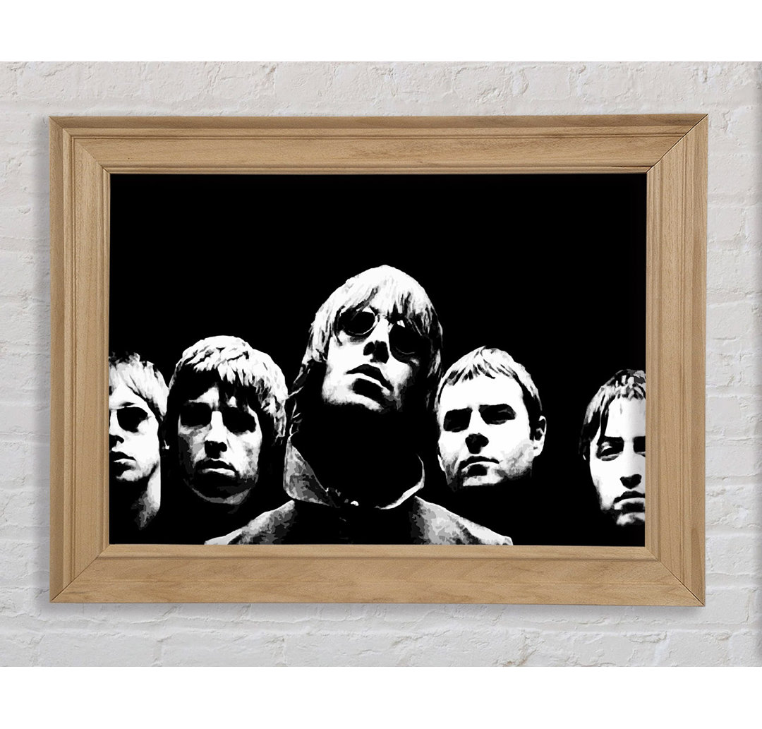 Oasis Wonderwall Pop Art - Druck