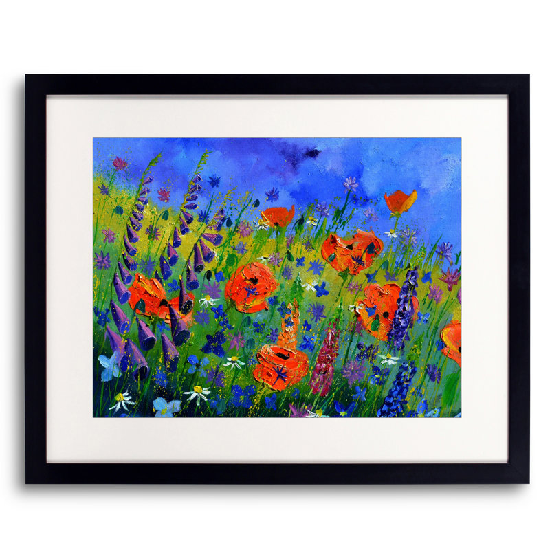 My Garden 8851 Print by Pol Ledent, Black Framed Paper, 16" H x 20" W