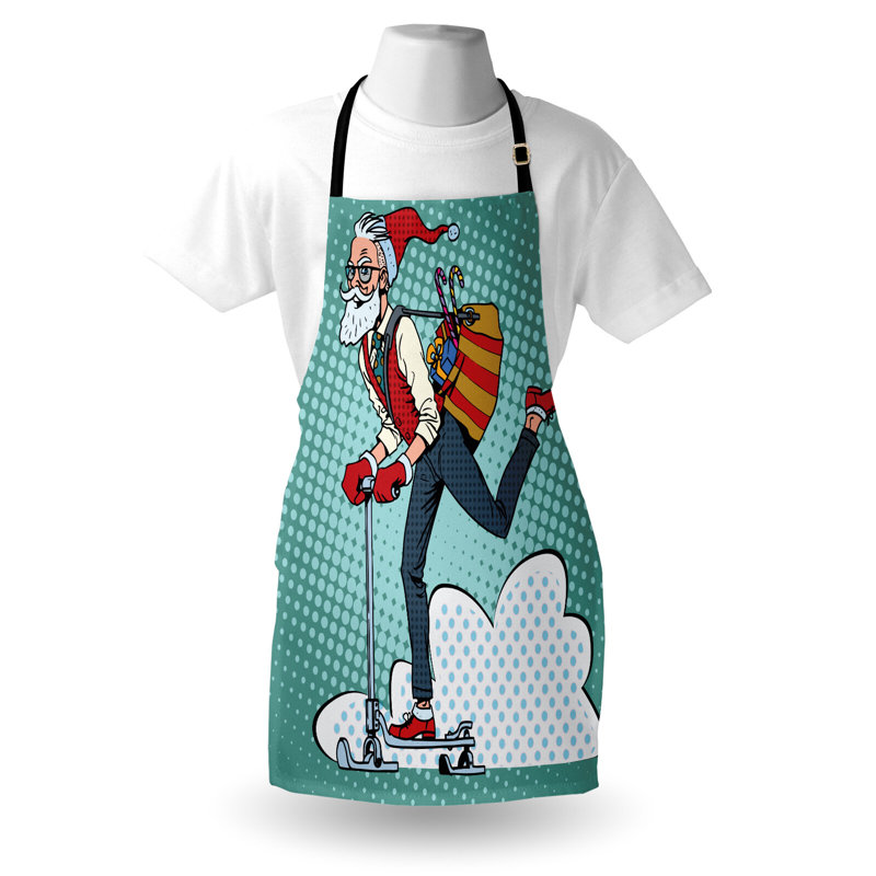 Polka Dots Bib Apron